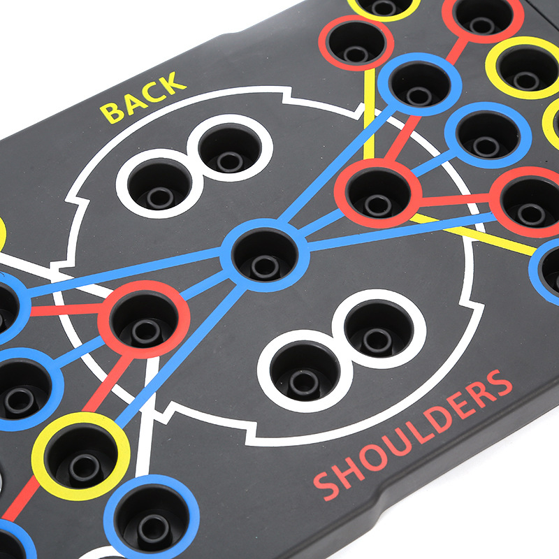💪 54-Hole Push-Up Board – Ultimate Home Workout Trainer