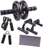 Load image into Gallery viewer, Abs Roller Wheel Kit – Multifunctional Core Training Set
