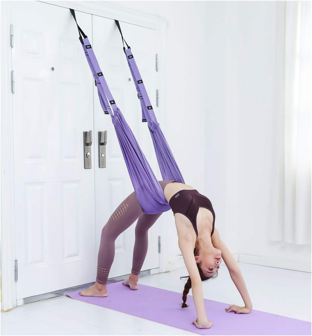 🧘 Aerial Yoga Rope – Backbend, Hip Opener & Handstand Trainer