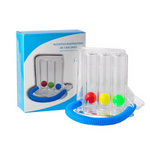 Load image into Gallery viewer, Three-Ball Breathing Trainer – Lung Capacity Exerciser
