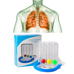 Load image into Gallery viewer, Three-Ball Breathing Trainer – Lung Capacity Exerciser
