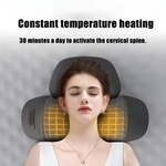 Load image into Gallery viewer, 🛏️ Heated Cervical Spine Pillow – Neck Traction &amp; Sleep Support
