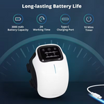 Load image into Gallery viewer, Rechargeable Heated Knee Massager – Vibration &amp; Infrared Therapy
