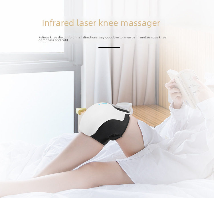 Rechargeable Heated Knee Massager – Vibration & Infrared Therapy