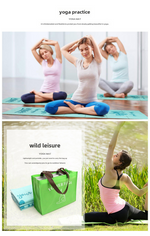 Load image into Gallery viewer, 🧘 Folding Yoga Mat – Thick, Portable &amp; Travel-Ready for All Levels
