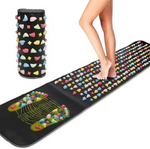 Load image into Gallery viewer, Foot Acupressure Walking Mat – Pebble Therapy Carpet
