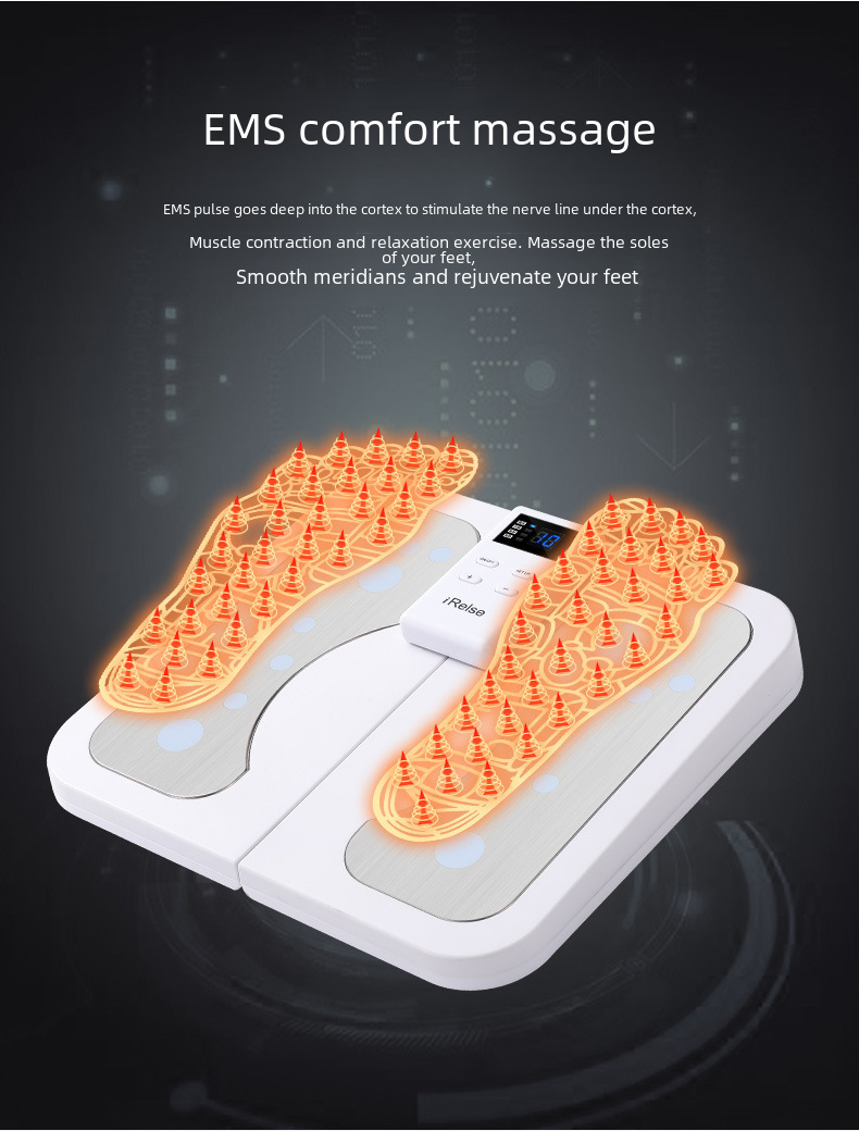 🦶 Electric Foot Massager – Acupoint Pulse Therapy Machine