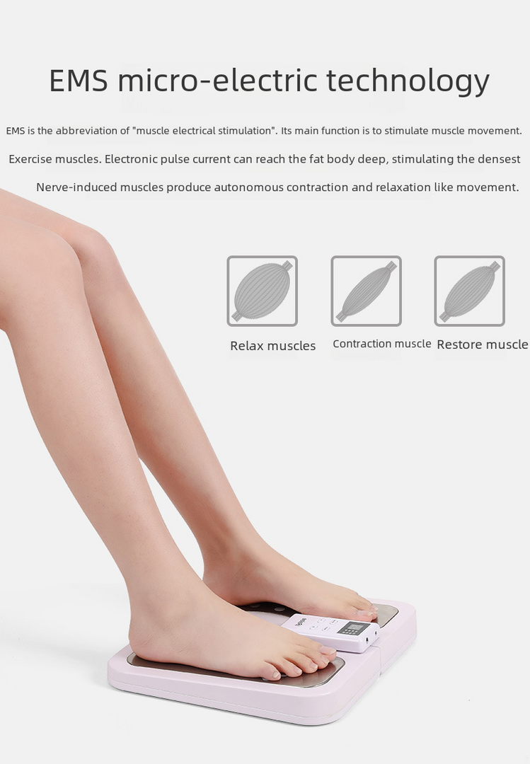🦶 Electric Foot Massager – Acupoint Pulse Therapy Machine