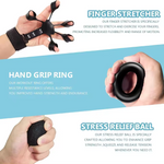 Load image into Gallery viewer, Grip Strength Trainer Kit – Hand, Finger &amp; Forearm Set
