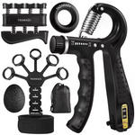 Load image into Gallery viewer, Grip Strength Trainer Kit – Hand, Finger &amp; Forearm Set
