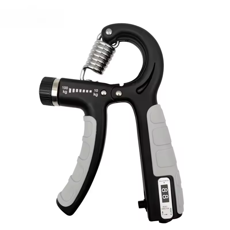 Hand Grip Strengthener with Counter – Adjustable Resistance