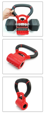 Load image into Gallery viewer, Kettlebell Grip Handle – Dumbbell-to-Kettlebell Converter
