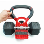 Load image into Gallery viewer, Kettlebell Grip Handle – Dumbbell-to-Kettlebell Converter
