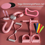 Load image into Gallery viewer, 🧘 Yoga Fitness Kit – 4-Piece &amp; 11-Piece Body Sculpting Sets

