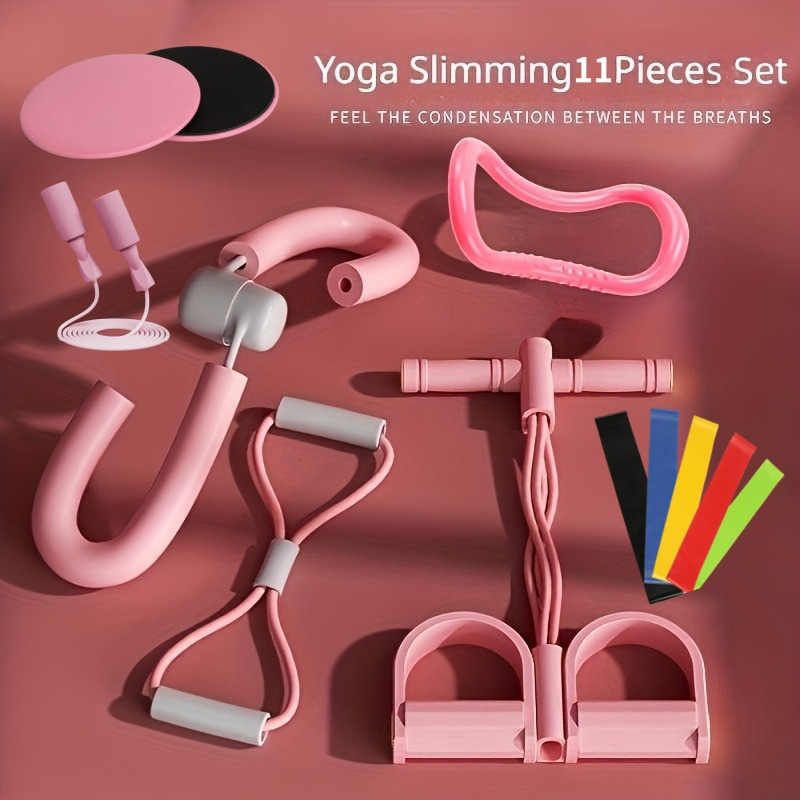 🧘 Yoga Fitness Kit – 4-Piece & 11-Piece Body Sculpting Sets