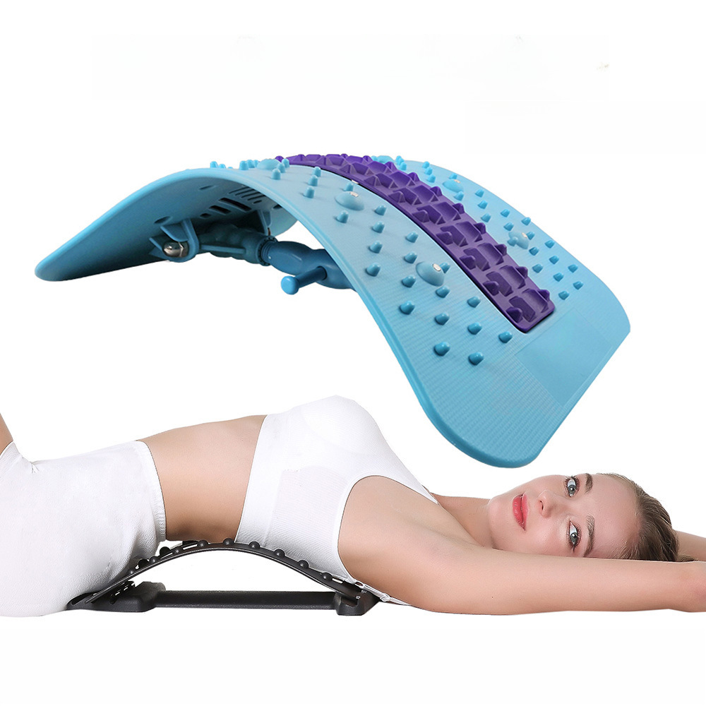 Adjustable Back Stretcher – Lumbar Support & Pain Relief
