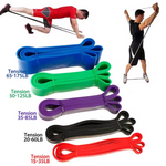Load image into Gallery viewer, 💪 Natural Latex Power Band – Strength &amp; Pull-Up Resistance Band
