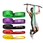 Load image into Gallery viewer, 💪 Natural Latex Power Band – Strength &amp; Pull-Up Resistance Band

