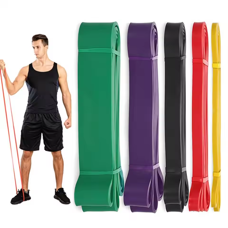 💪 Natural Latex Power Band – Strength & Pull-Up Resistance Band