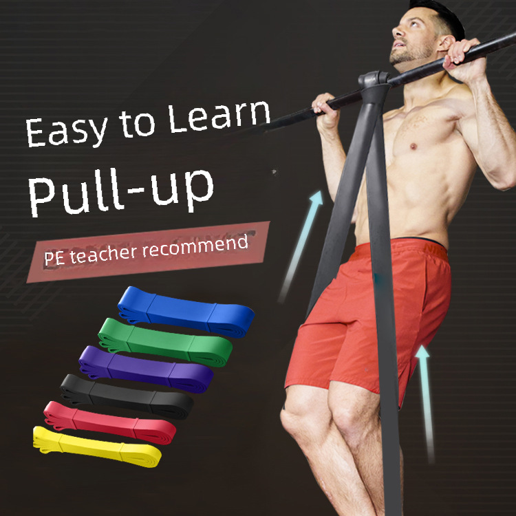 💪 Natural Latex Power Band – Strength & Pull-Up Resistance Band