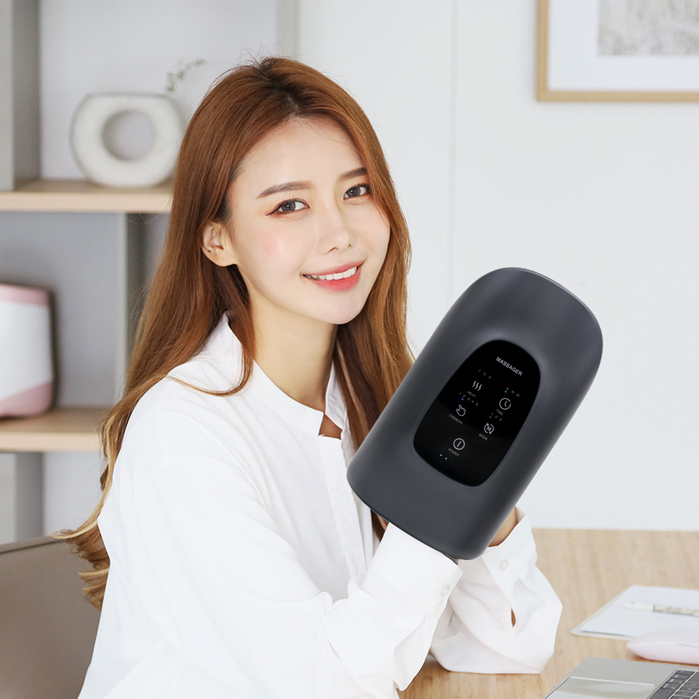 Electric Hand Massager – Airbag & Heat Finger Relief