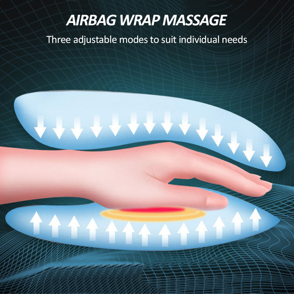Electric Hand Massager – Airbag & Heat Finger Relief