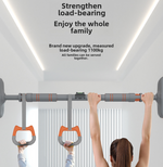 Load image into Gallery viewer, Adjustable Indoor Pull-Up Bar – No-Drill Door Frame Trainer
