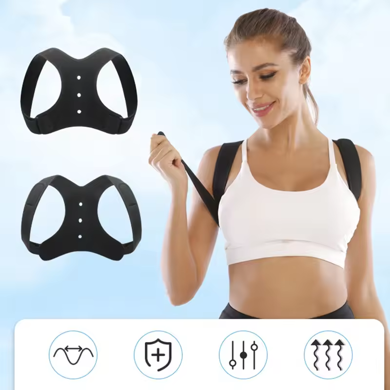 Adjustable Posture Corrector Belt – Unisex Back Support