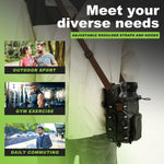 Load image into Gallery viewer, Magnetic Gym Bottle Holder Bag – Strong Suction, Hands-Free

