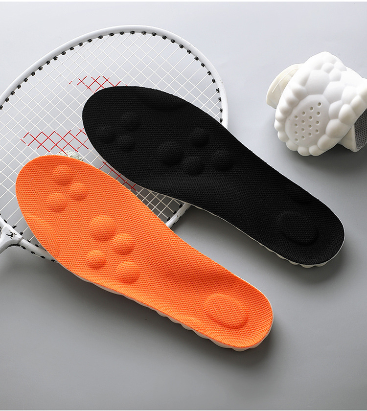 Cushioned Arch Support Insoles – Anti-Fatigue & Odor Control