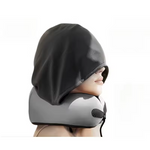 Load image into Gallery viewer, 🛫 U-Shaped Travel Pillow with Hood – Memory Foam Neck Support
