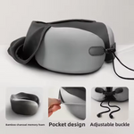 Load image into Gallery viewer, 🛫 U-Shaped Travel Pillow with Hood – Memory Foam Neck Support
