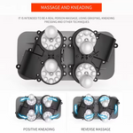 Load image into Gallery viewer, Electric Neck Massage Pillow – U-Shaped 3D Memory Foam

