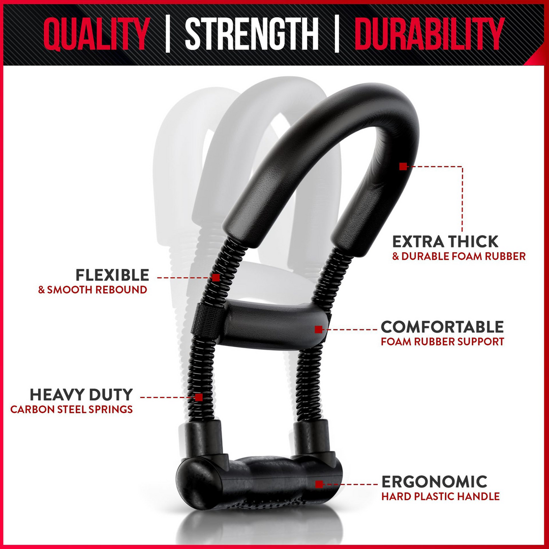 Adjustable Wrist Strength Trainer – Grip & Arm Power Gripper