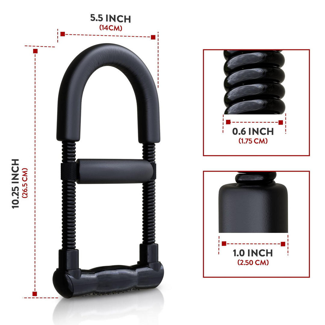 Adjustable Wrist Strength Trainer – Grip & Arm Power Gripper