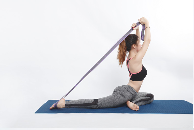 🧘 9-Grid Yoga Resistance Band – Stretch & Dance Band for All Ages