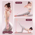Load image into Gallery viewer, 🧘 2-in-1 Yoga Stretch Belt &amp; Pedal Puller – Fat Burn + Posture Trainer
