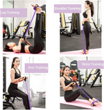 Load image into Gallery viewer, 🧘 2-in-1 Yoga Stretch Belt &amp; Pedal Puller – Fat Burn + Posture Trainer
