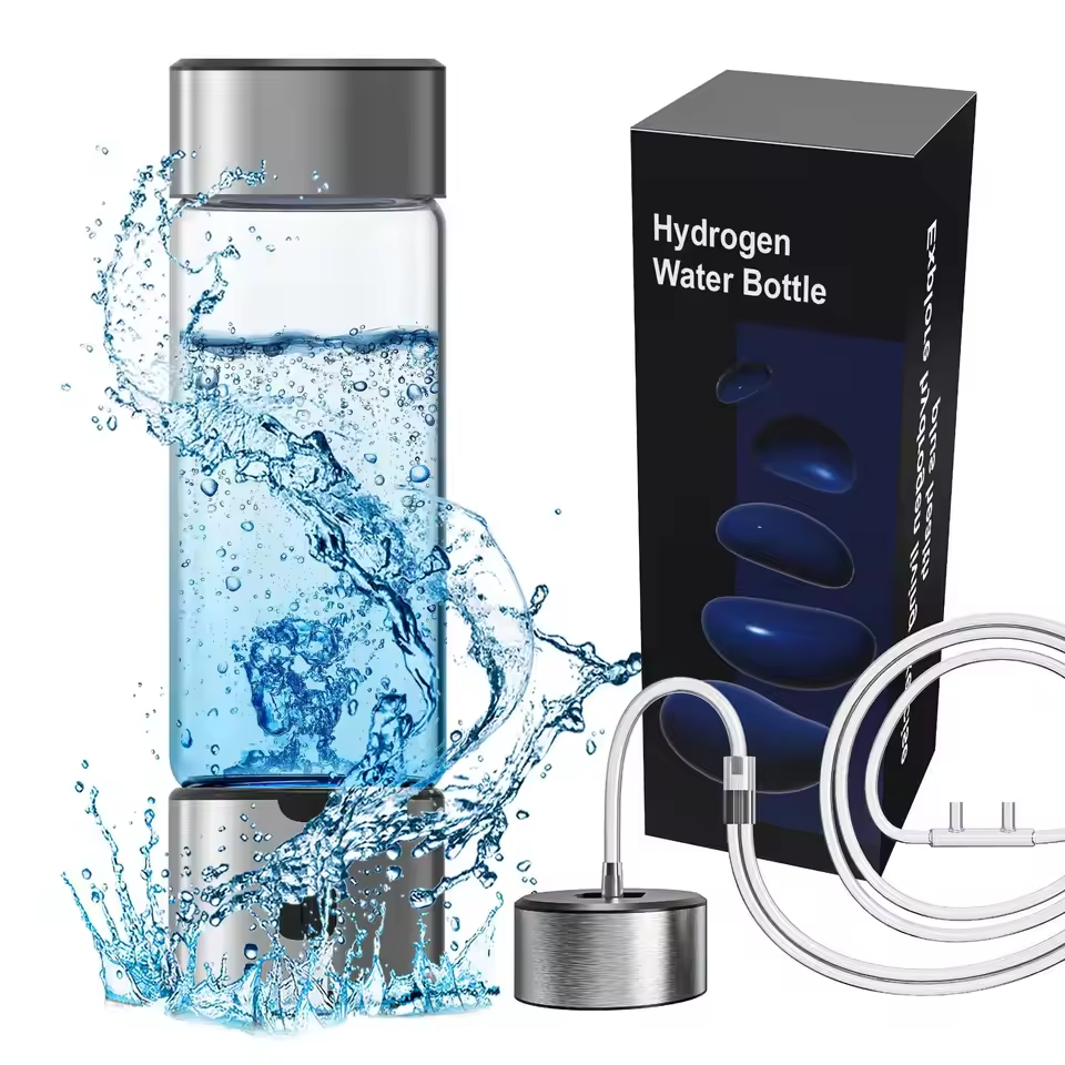 ⚡ Portable Hydrogen Water Bottle – 460ml with Titanium Filter