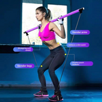 Load image into Gallery viewer, 🏋️‍♀️ Pilates Stick – Multifunctional Yoga &amp; Resistance Training Bar
