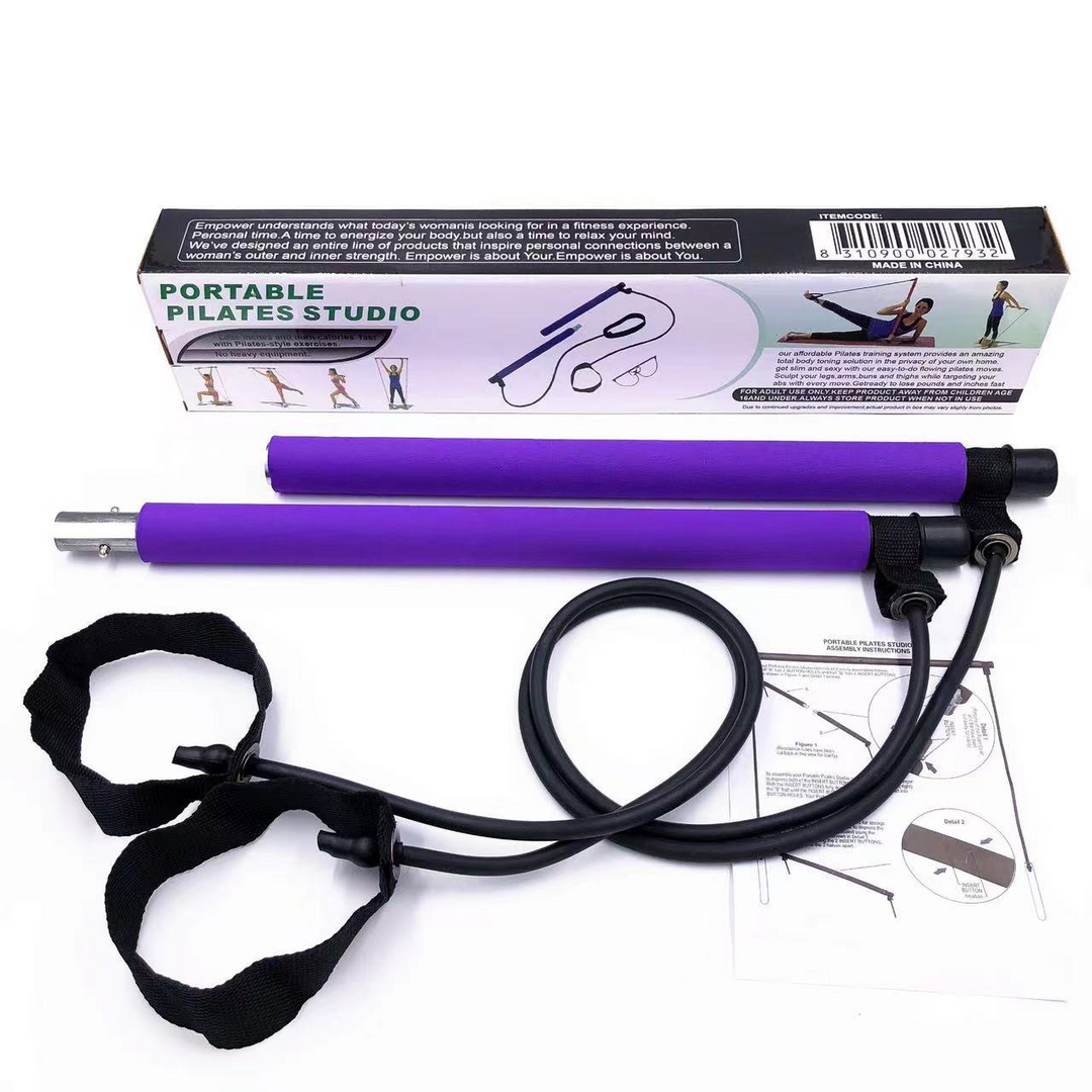 🏋️‍♀️ Pilates Stick – Multifunctional Yoga & Resistance Training Bar