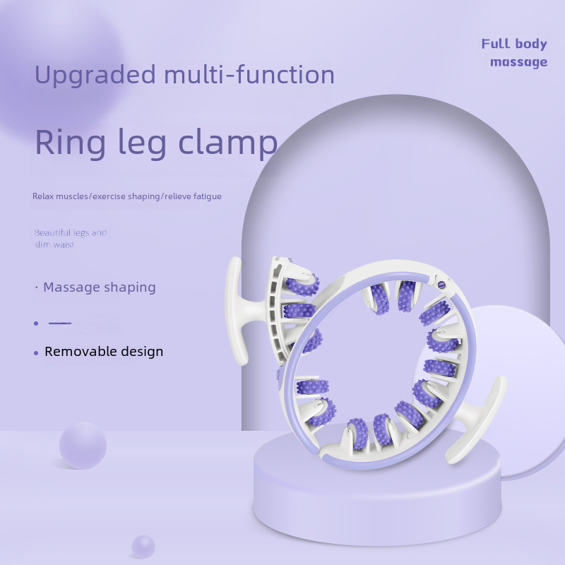 Circular Leg Massager – Manual Slimming & Waist Roller