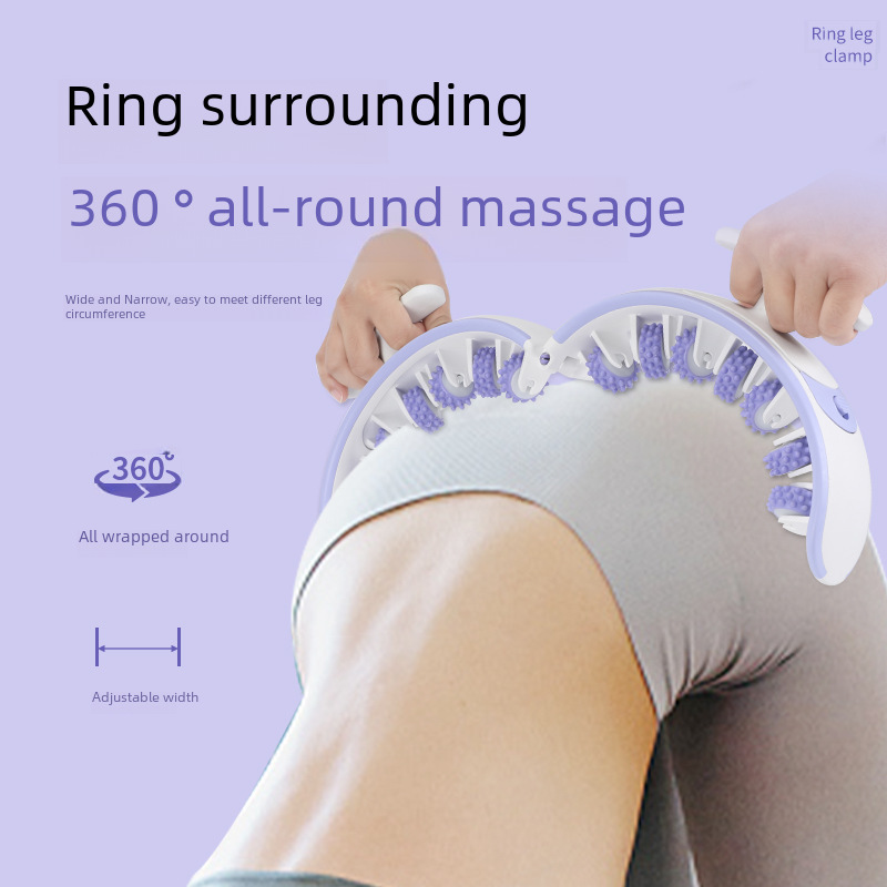 Circular Leg Massager – Manual Slimming & Waist Roller
