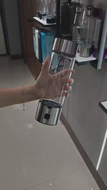 Load and play video in Gallery viewer, ⚡ Portable Hydrogen Water Bottle – 460ml with Titanium Filter
