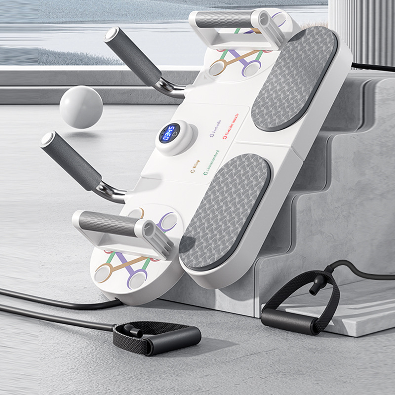Plank & Push-Up Support Board – Core & Chest Trainer for Home Fitness