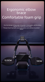Load image into Gallery viewer, 🔥 Timed Ab Wheel Roller – Auto Rebound Core Trainer with Elbow Support
