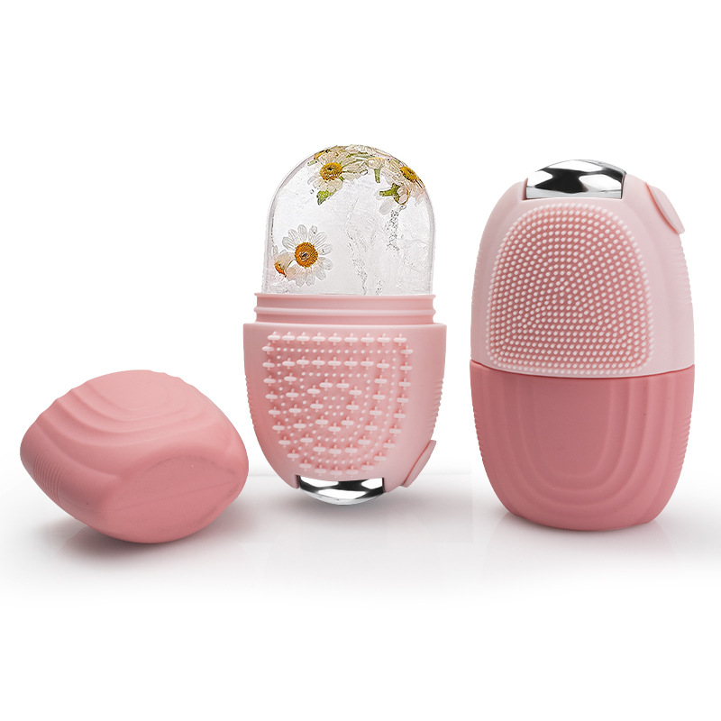 🧊 Ice Roller for Face – Silicone Facial Cooling Massage Tool