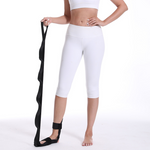 Load image into Gallery viewer, 🦵 Segmented Yoga Stretch Belt – Leg &amp; Foot Flexibility Trainer

